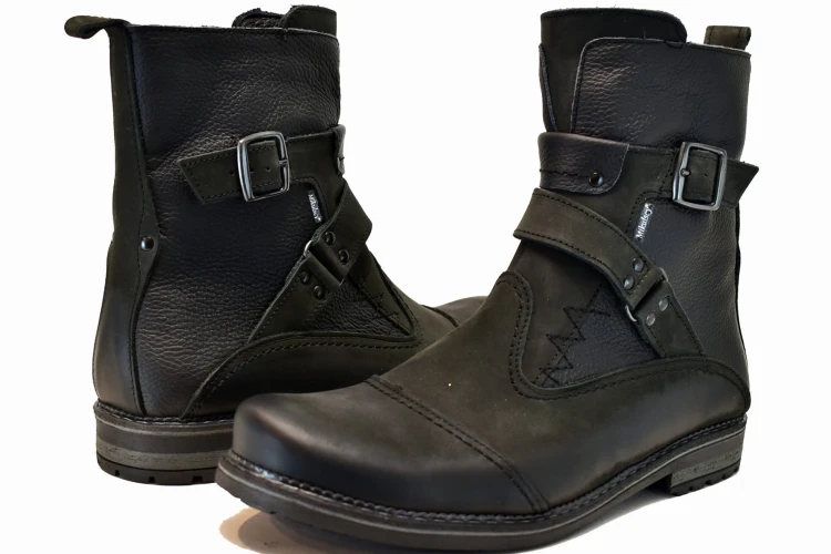 Czarne Buty Motocyklowe